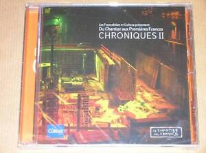 CD / Francofolies / Du Baustelle Aux 1ERES Francos Chroniken 2 / Neu Unter Cello