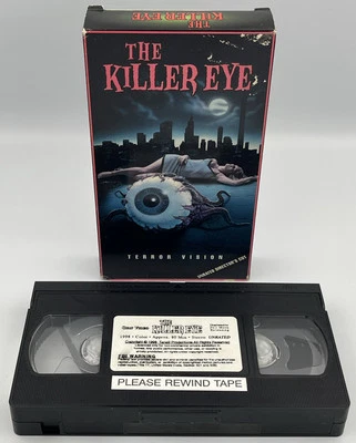 The Killer Eye VHS Unrated Director's Cut 1998 Full Moon David DeCoteau - Image 1 of 4
