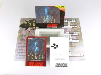 Clock Tower - Super Nintendo - PAL SNES Package - Imagen 1 de 4