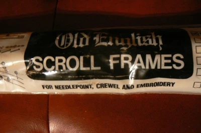 Old English 27" scroll frames #100,Marie NIP NEW! Needlepoint,Crewel,Embroidery - Image 1 of 4
