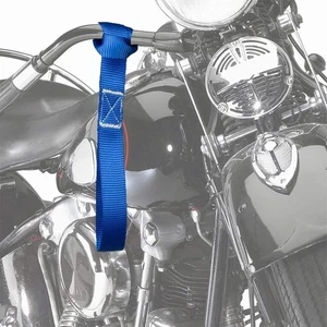 4 Pack Heavy Duty 16" Soft Loop Tie Down Strap Motorcycle ATV Dirt-Bike UTV B2P1 - Picture 1 of 13