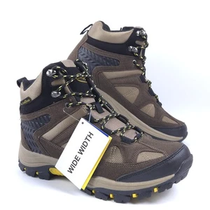 Goodyear Teton Men's Outdoor Hiker Work Boots Brown Size 7 Wide - Picture 1 of 8
