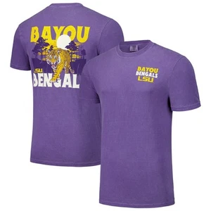 Unisex lila LSU Tigers Hyper Local Bayou Bengals T-Shirt - Bild 1 von 3