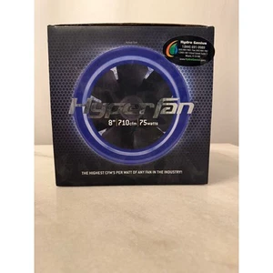 Hyper Fan 701405 Blau 75W 710 CFM Drehzahlregelung 8′′ Digital Mixed Air Flow Fan - Bild 1 von 4
