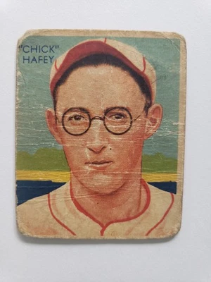 1934 Diamond Stars #18 Charles Chick Hafey HOF - Low Grade Set Builder - Image 1 of 2