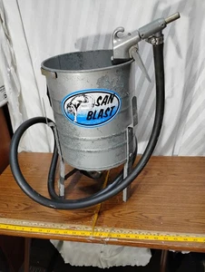 Trumans Inc. San Blast Sprayer Sandblasting Gun & Canister Barrel Canfield, OH - Picture 1 of 4