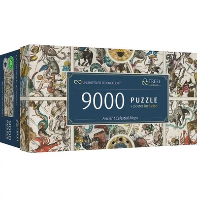 Ancient Celestial Maps 9000 Piece Jigsaw Puzzle Trefl New - Image 1 of 4