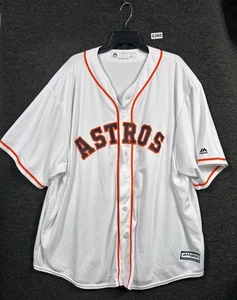 Houston Astros Trikot Herren 4XL weiß MLB Baseball Knopfleiste coole Basis - Bild 1 von 7