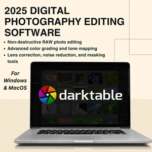 Digital Camera Editing Photography RAW Image Lightroom Darkroom Software USB/DVD - Picture 1 of 9