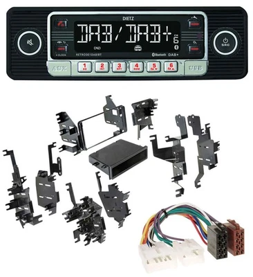 Dietz USB DAB MP3 Bluetooth Autoradio für Toyota Highlander Matrix RAV 4 - Bild 1 von 4