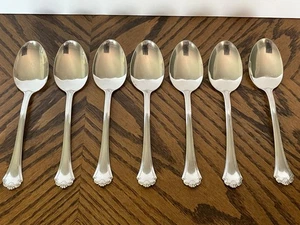 Oneida EE. UU. 7 cucharas de sopa ovaladas de acero inoxidable Midtowne 6 3/4" - Imagen 1 de 10