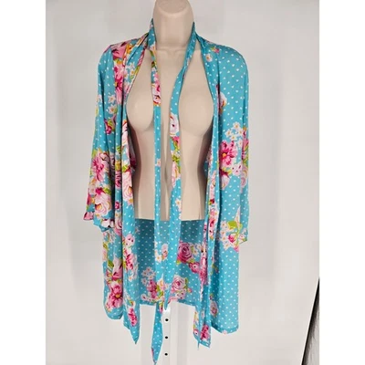 Jenni. Camisón de mujer by Jennifer Moore talla S/M satinado estampado floral brillante Foto 1 de 4