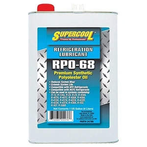 Supercool 24766 RPO-68 Refrigeration Polyolester Oil POE Supercool 1 Gallon / 12 - Picture 1 of 1