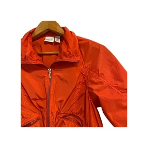 Zenergy by Chico's Orange Lightweight Full Zip Jacket Size 0(small) - Picture 1 of 6
