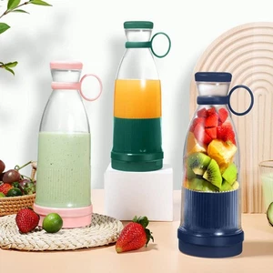 Mixers Fresh Fruit Juicers Usb Portable Juice Bottle Mini Fast Electric Blender  - Picture 1 of 15