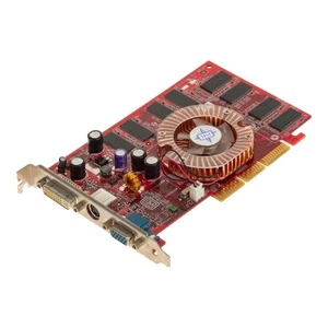 Graphics Card MSI NVIDIA GEFORCE FX 5500 256MB FX5500-TD256 AGP - Picture 1 of 3