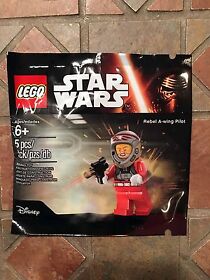 Lego Star Wars REBEL A-WING PILOT MINIFIG mini figure Sealed single pack polybag