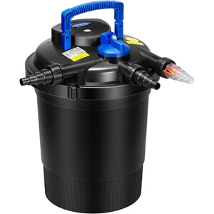 2380 GPH Bio Druck Teichfilter mit 18W Licht Multi-Size Adapter für Koiteiche - Bild 1 von 7