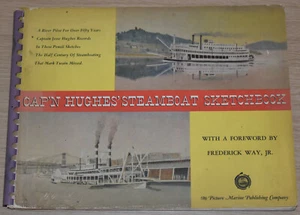 HUGHES STEAMBOAT SKETCHBOOK United States Maritime History Ohio River - Pub 1951 - Imagen 1 de 9