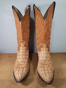 Appear To Be Handmade Boots Exotic Leather Size 8.5 Cowboy, Western - Picture 1 of 14