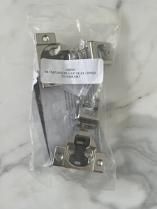 Paar 2 Scharniere Blum 1-1/4" Overlay Blumotion Kompaktscharnier Soft Close Schrauben - Bild 1 von 2