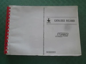 MINI TURBO DE TOMASO Motore DAIHATSU Catalogo Ricambi Parts Catalog INNOCENTI - Foto 1 di 3