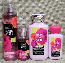 Bath & Body Works - Mad About You - 4 Piece Set - Mists & Lotions