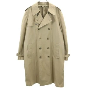 LONDON FOG 80s 90s Old trench coat 40 khaki by greenwood Men's - Picture 1 of 8