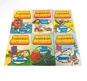 6 x The Munch Bunch Mini Paperback Books Angela Mitson/Giles Reed 80s - Picture 1 of 6