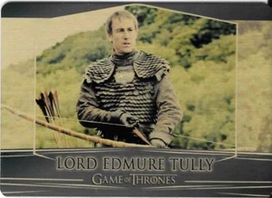 Game of Thrones: Valarian Steel Gold Parallel Base #77 (050/100) Lord Tully - Bild 1 von 1