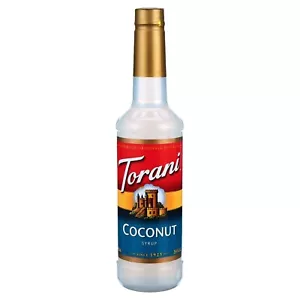 Torani Syrup Coconut 750mL 25.4 Ounce Pack of 1, BEST BY 20 SEP 2026 - Picture 1 of 1