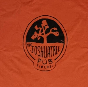 vintage Joshua Tree Pub Firenze t-shirt Italy bar beer Murphys Irish Stout - Picture 1 of 6