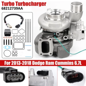 Turbo Turbocharger Kit for 2013-2018 Dodge Ram Cummins 6.7L L6 HE300VG 3799840H - Picture 1 of 13