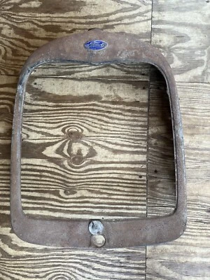 Carcasa de radiador original Ford Modelo A 1928-29 con emblema y cubierta de manivela #jh12 Foto 1 de 4