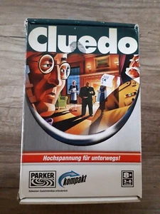 Parker kompakt Cluedo Detektivspiel Reisespiel Minispiel - Bild 1 von 6