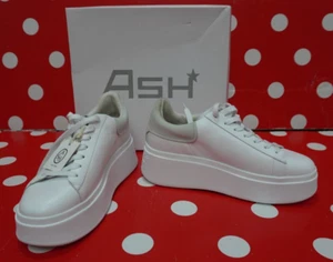 Ash MODY sz EU40 uk 7 Moon Trainers LEATHER Platform Sneakers Comfort Shoes - Picture 1 of 10