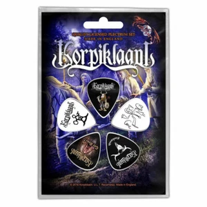 KORPIKLAANI - PAQUETE DE 5 PLECTRUM - TOTALMENTE NUEVO - PICK GUITARRA DE MÚSICA PP002 - Imagen 1 de 1