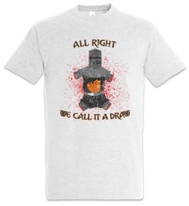 We Call It A Draw T-Shirt Monty Fun TV Python Black and the holy Kinght Grail - Picture 1 of 1