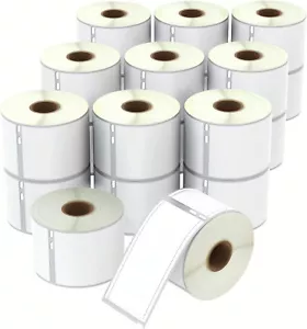 COMPATIBLE DYMO LABELWRITER LABEL ROLL 11352 99012 99014 99010 11354 11353 - Picture 1 of 31