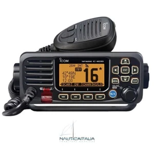 VHF Icom Fisso IC-M330GE NERO con DSC e GPS Integrato - Nautico Omologato - Photo 1/3