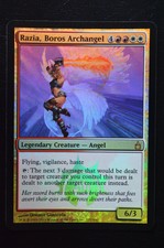 Magic The Gathering MTG RAZIA, BOROS ARCHANGEL FOIL Ravnica LP Lightly Played
