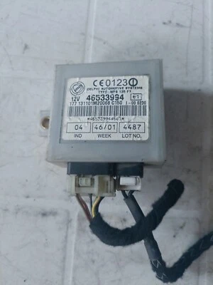 46533994 CENTRALINA CODICE CODE AVVIAMENTO CHIAVE MOTORE FIAT SEICENTO 600 1.1 B - Immagine 1 di 2