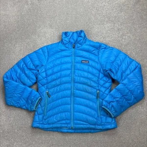 Patagonia Jacket Womens Small Blue Puffer Goose Down Sweater Insulated Lady* - Picture 1 of 12