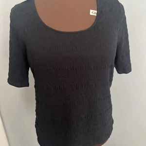 A New Day Damen Oberteil schwarz Kurzarm XL - Bild 1 von 6