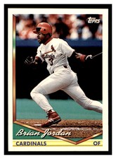 1994 Topps #632 BRIAN JORDAN St. Louis Cardinals ~E6G