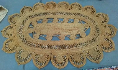 Alfombra NATURAL 4'-0" x 6'-0" defecto, precio reducido 1172773204 NFB251A-4OV Foto 1 de 4