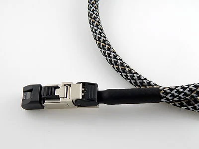 AUDIOCONNEXION 1m OFC Silver Cat.6A High End Netzwerkkabel 10 Gigabit Ethernet Viablue EP-7