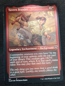 Tavern Brawler - Etched Foil - CLB - NM Unplayed - EN - 511 - Picture 1 of 1