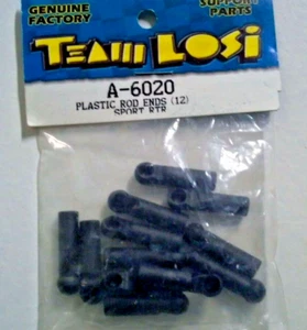 Extremos de varilla de plástico A-6020 Losi Sport RTR (12) LOSA6020 - Imagen 1 de 2
