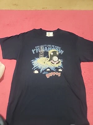 CAMISETA HIPOPÓTAMO HAMBRIENTO ESTILO VINTAGE HOMBRE L Foto 1 de 4